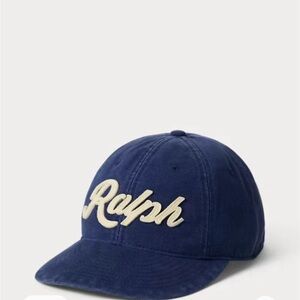 Ralph Lauren Appliquéd Twill Ball Cap